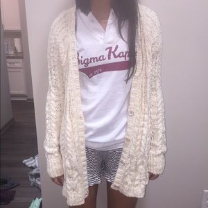 Free people knit cardigan